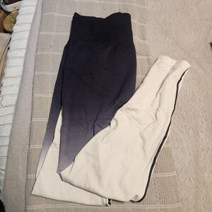 2 Pairs Of Zyia Activewear Leggings Size XL